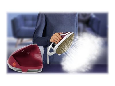 TEFAL | Ironing System Pro Express Protect | GV9220E0 | 2600 W | 1.8 L | Auto power off | Vertical steam function | Calc-clean function | Red - Image 6