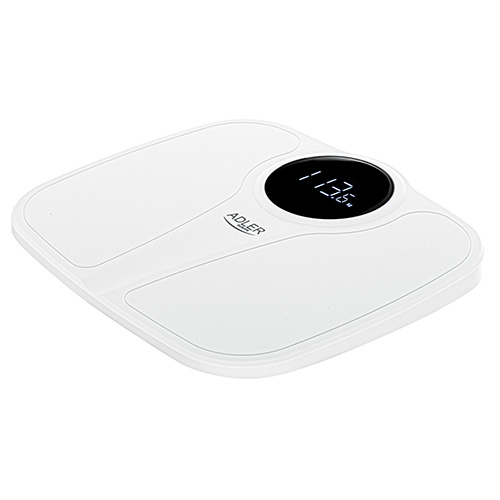 Adler | Bathroom Scale | AD 8172w | Maximum weight (capacity) 180 kg | Accuracy 100 g | Body Mass Index (BMI) measuring | White - Image 4
