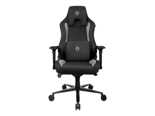 Arozzi Fabric Gaming Chair Vernazza Supersoft Black - Image 2