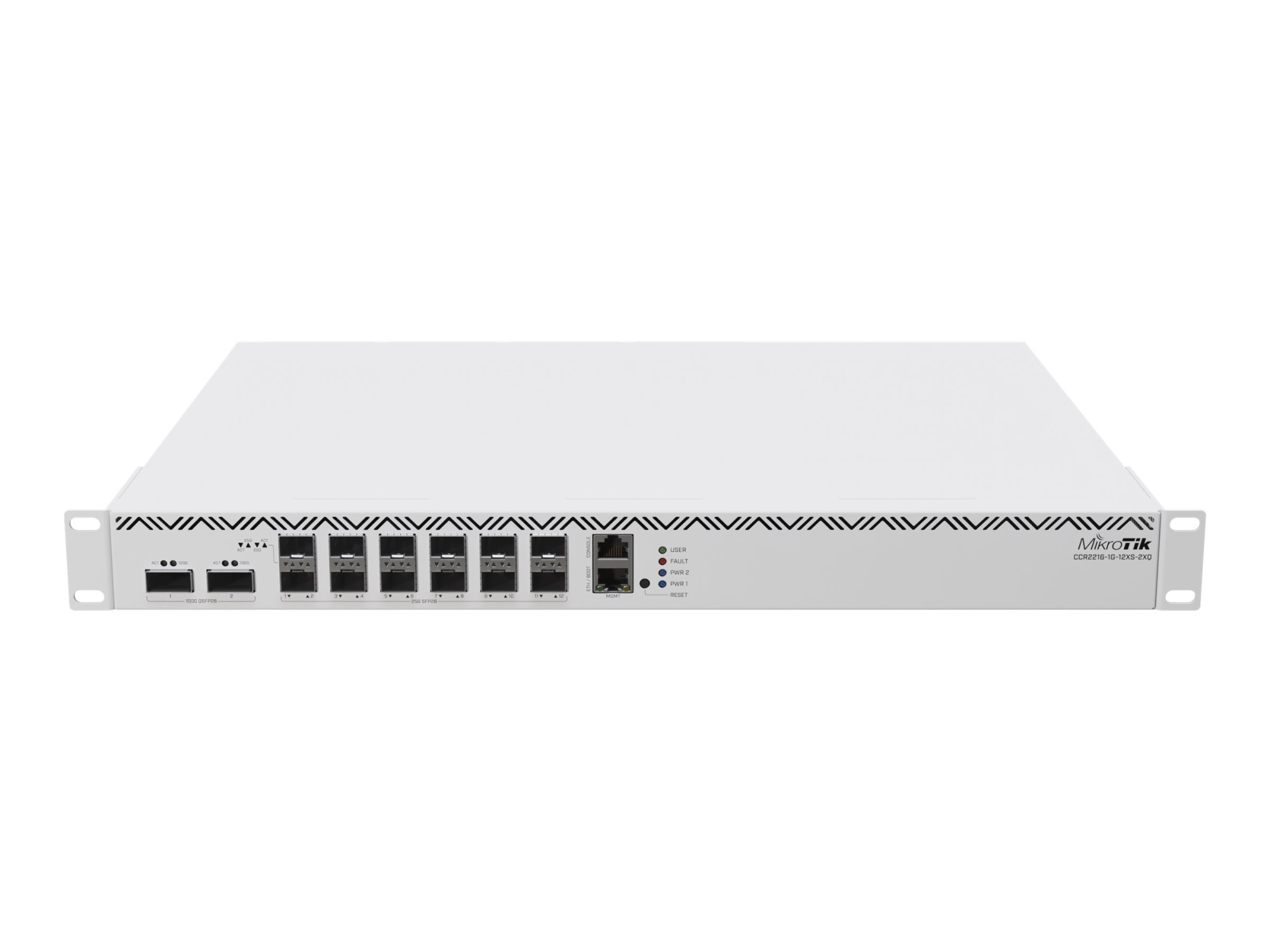 Ethernet Router | CCR2216-1G-12XS-2XQ | 10/100/1000 Mbit/s | Mesh Support No | MU-MiMO No | No mobile broadband - Image 2