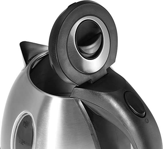 Tristar | Jug Kettle | WK-1323 | Standard | 1500 W | 1.2 L | Stainless steel | 360° rotational base | Silver - Image 5