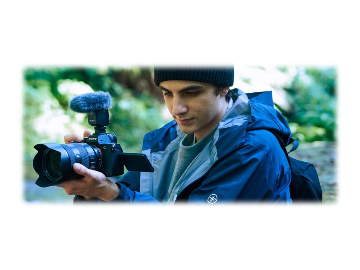 Sony | Compact Camera-Mount Digital Shotgun Microphone | ECM-B10 | Three pickup modes: Multidirectional, unidirectional and circular; Simple switching; Digital signal processing; Highly effective noise reduction filter; Digital audio transmission - Image 14