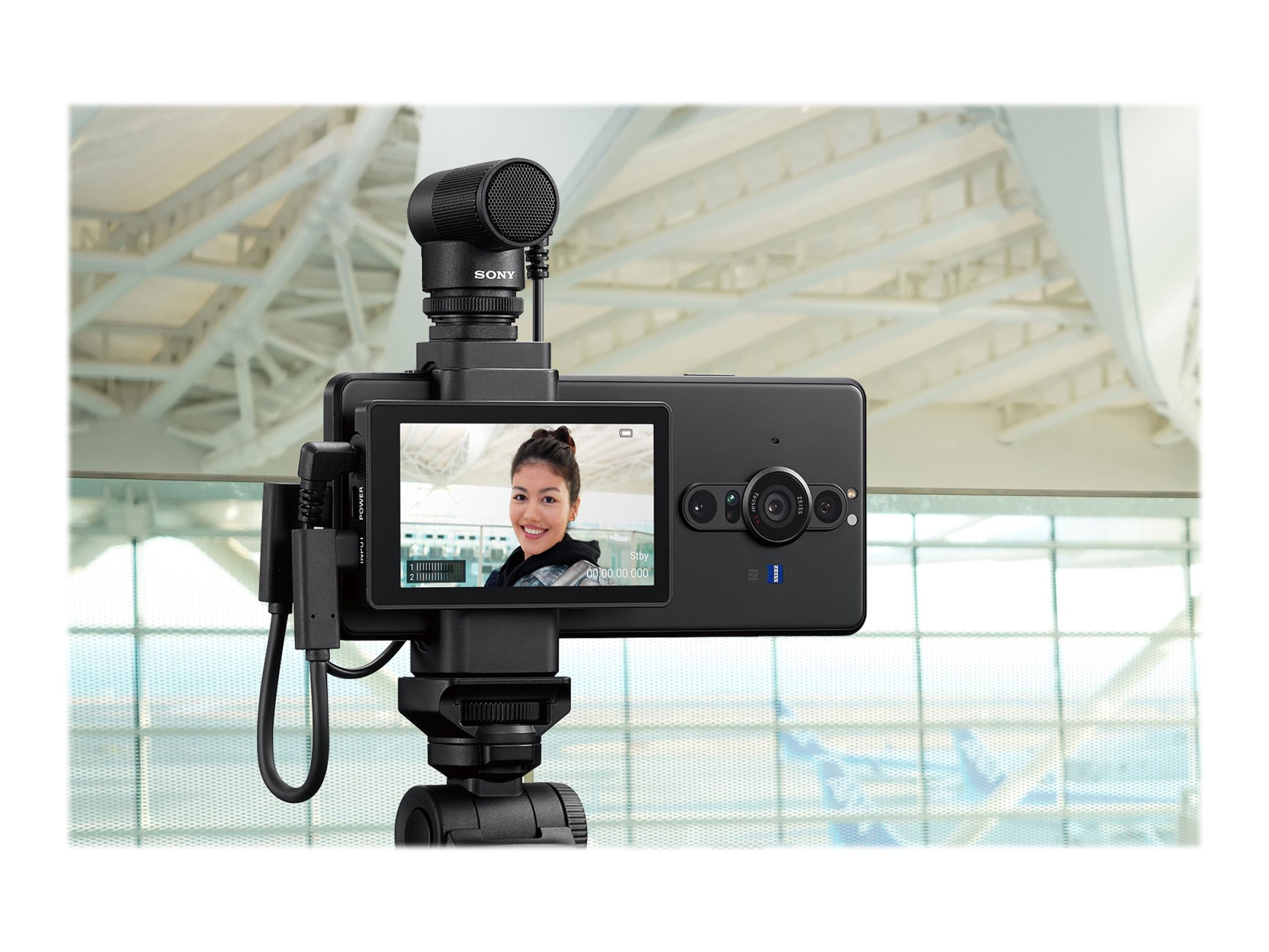 Sony | Shotgun Microphone | ECM-G1 | Frequency response: 50 Hz - 20000 Hz; Front sensitivity: -36dB (0dB=1V/Pa, 1kHz) ; Maximum input sound pressure level: 125dB - Image 17