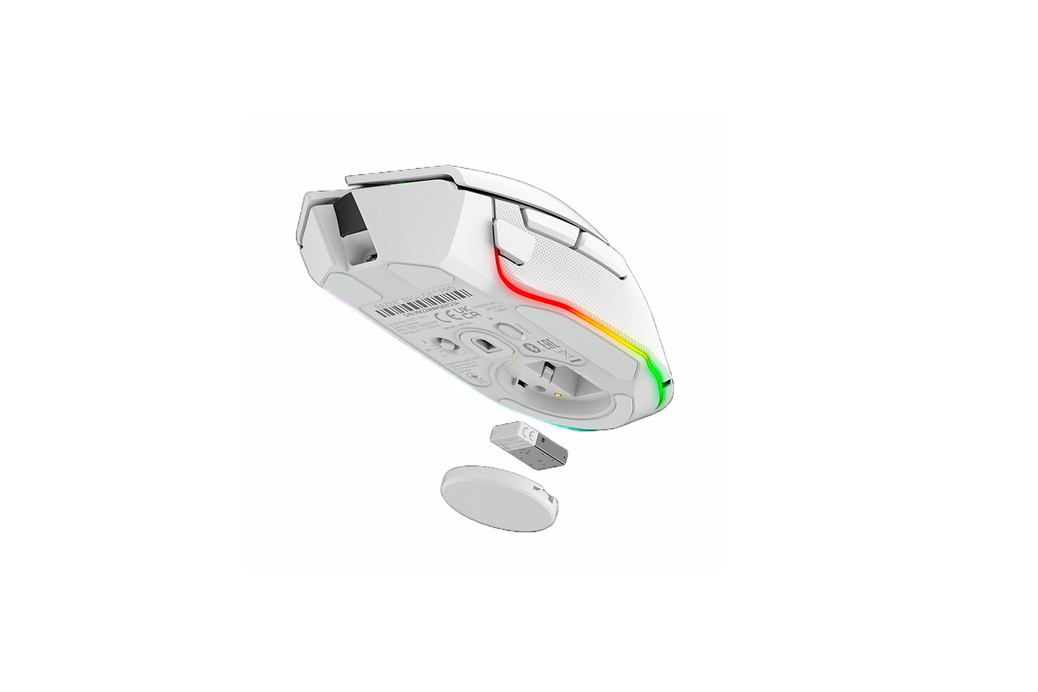 Razer | Basilisk V3 Pro | Gaming Mouse | Wireless | Bluetooth | White | Yes - Image 5