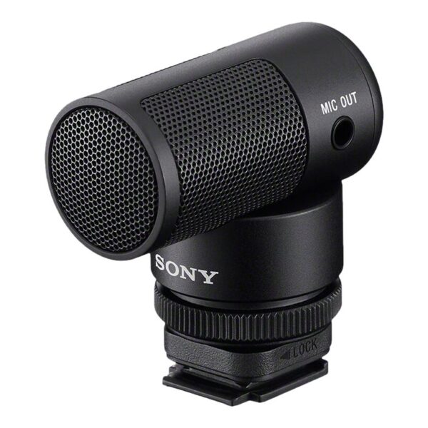 Sony | Shotgun Microphone | ECM-G1 | Frequency response: 50 Hz - 20000 Hz; Front sensitivity: -36dB (0dB=1V/Pa, 1kHz) ; Maximum input sound pressure level: 125dB