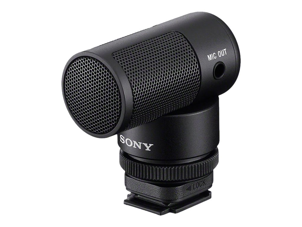 Sony | Shotgun Microphone | ECM-G1 | Frequency response: 50 Hz - 20000 Hz; Front sensitivity: -36dB (0dB=1V/Pa, 1kHz) ; Maximum input sound pressure level: 125dB
