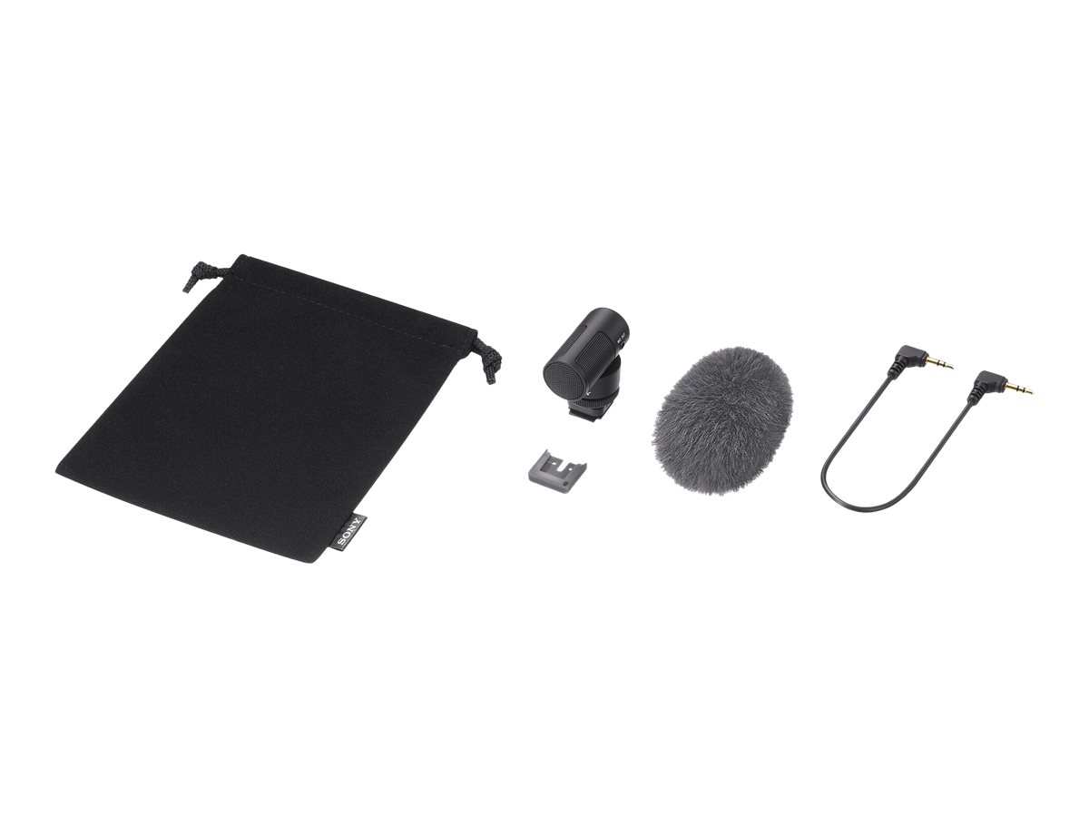 Sony | Shotgun Microphone | ECM-G1 | Frequency response: 50 Hz - 20000 Hz; Front sensitivity: -36dB (0dB=1V/Pa, 1kHz) ; Maximum input sound pressure level: 125dB - Image 9