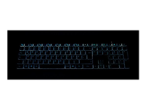 Gembird | Backlight Pro Business Slim wireless desktop set | KBS-ECLIPSE-M500 | Keyboard and Mouse Set | Wireless | Mouse included | US | Black - Image 11
