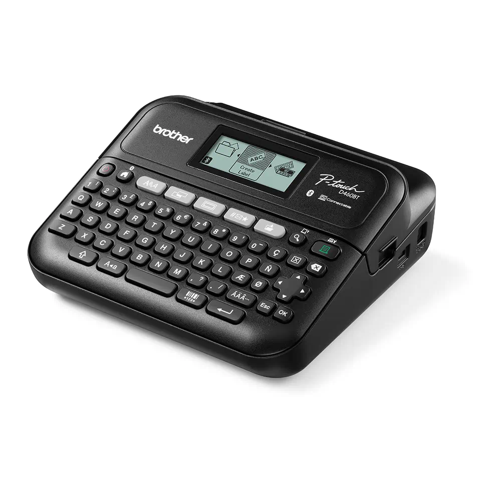 Brother PT-D460BTVP | Mono | Thermal | Label Printer | Black - Image 5