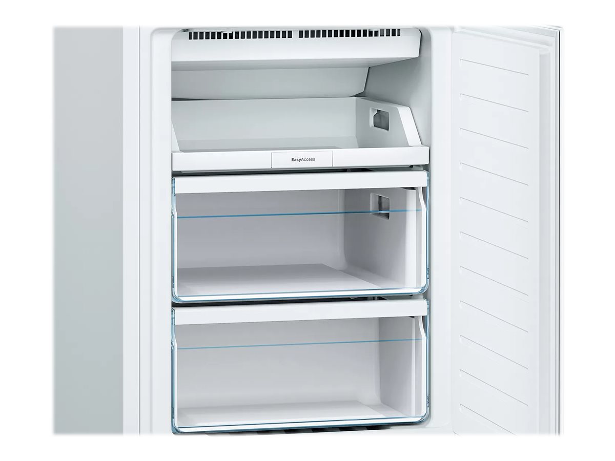 Bosch | Refrigerator | KGN36NWEA | Energy efficiency class E | Free standing | Combi | Height 186 cm | No Frost system | Fridge net capacity 216 L | Freezer net capacity 89 L | 42 dB | White - Image 8