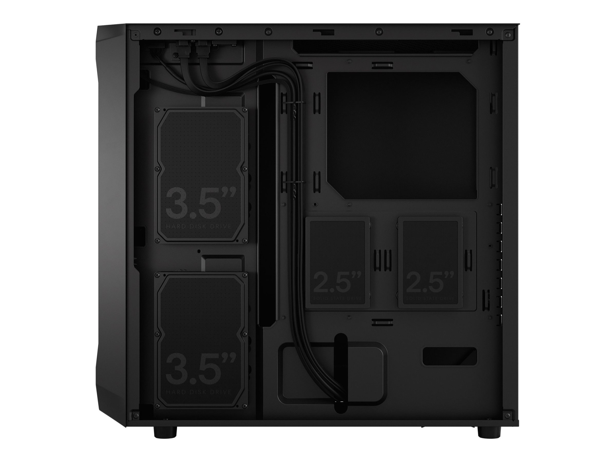 Fractal Design | Focus 2 | Side window | Black Solid | Midi Tower | Power supply included No | ATX - Image 23