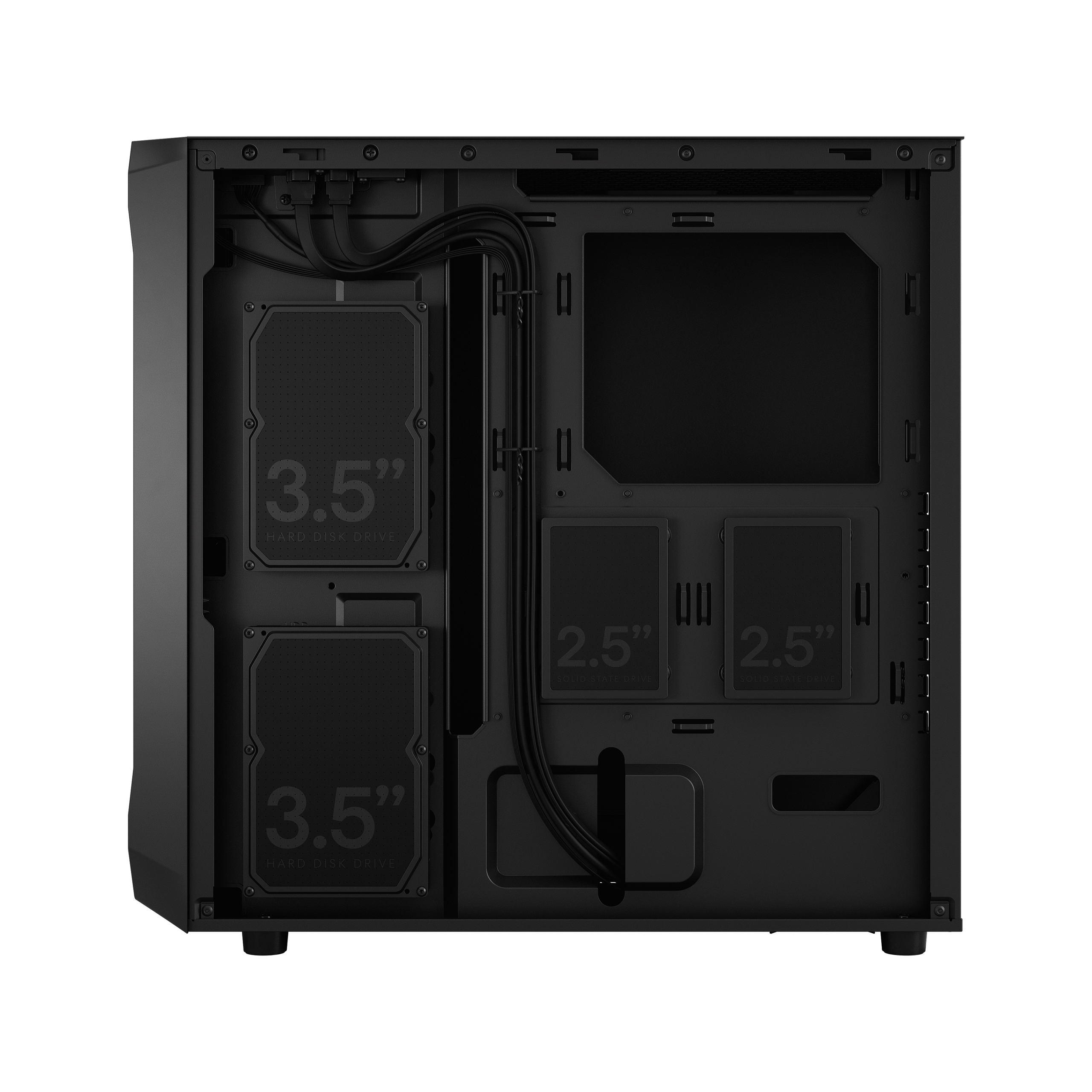 Fractal Design | Focus 2 | Side window | Black Solid | Midi Tower | Power supply included No | ATX - Image 14