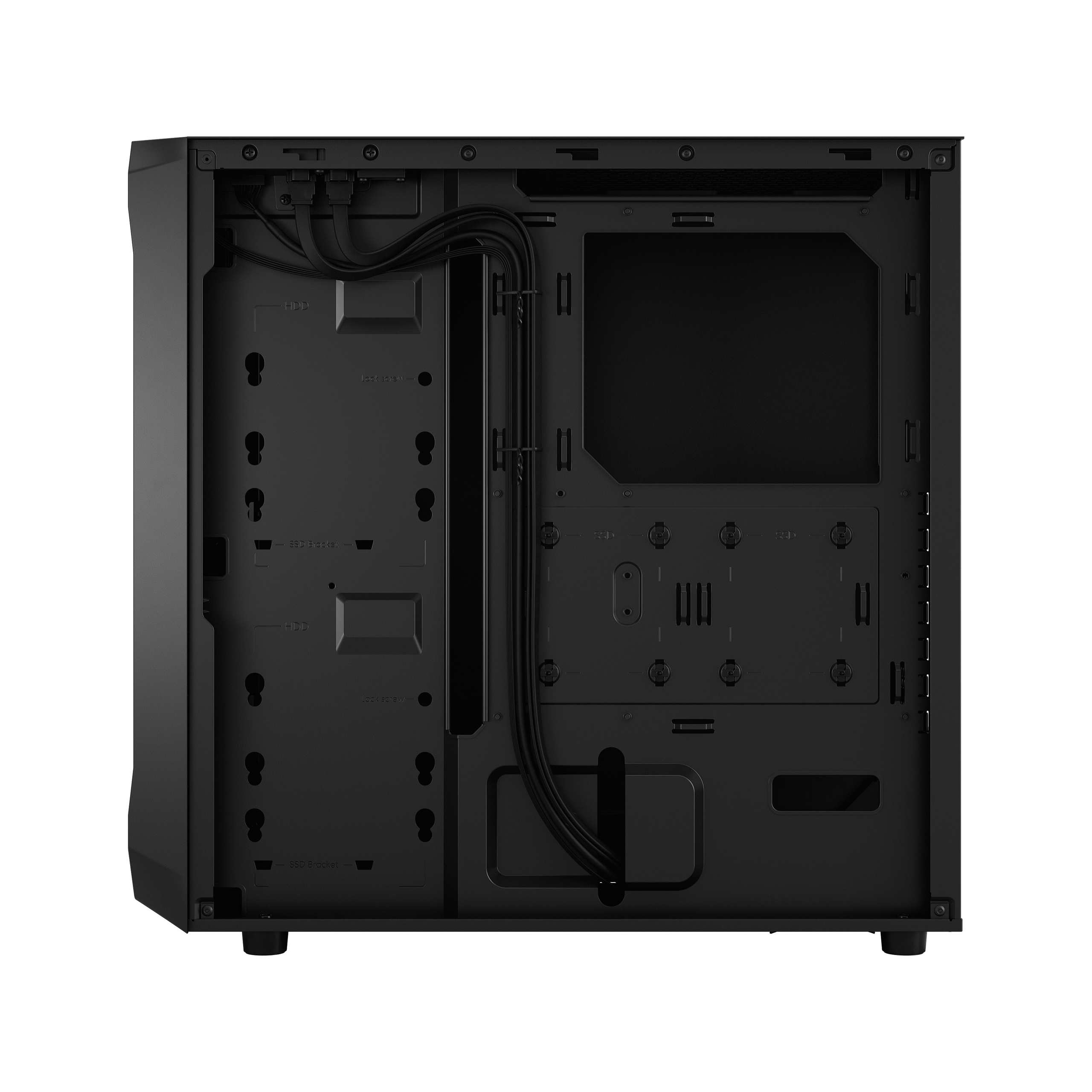 Fractal Design | Focus 2 | Side window | Black Solid | Midi Tower | Power supply included No | ATX - Image 16