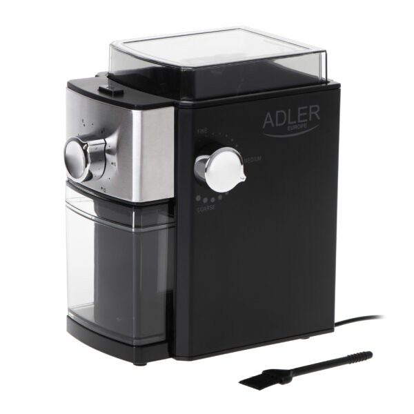 Adler | Coffee Grinder | AD 4448 | 300 W | Coffee beans capacity 250 g | Number of cups 12 per container pc(s) | Black - Image 3