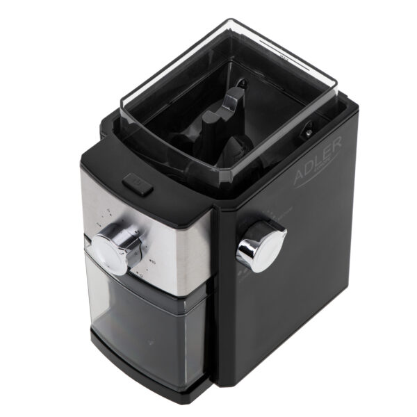 Adler | Coffee Grinder | AD 4448 | 300 W | Coffee beans capacity 250 g | Number of cups 12 per container pc(s) | Black - Image 5