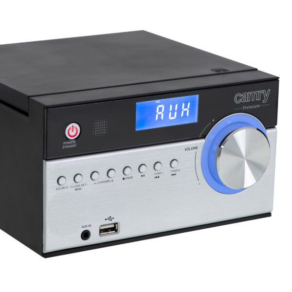 Camry | Mini Hi-Fi tower | CR 1173 | Bluetooth | 28 W | Speakers | FM/AM | USB connectivity - Image 5