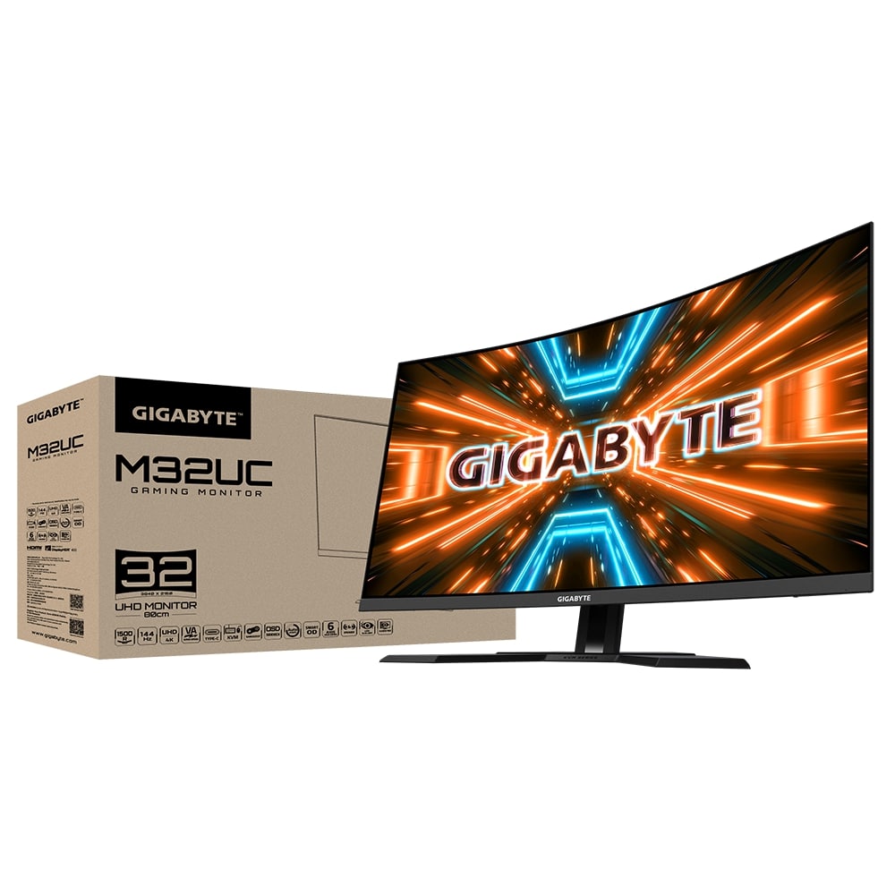 Gigabyte | Gaming Monitor | M32UC-EK | 32 " | VA | UHD | 16:9 | 144 Hz | 1 ms | 3840 x 2160 | 350 cd/m² | HDMI ports quantity 2 | Black | Warranty 36 month(s) - Image 16