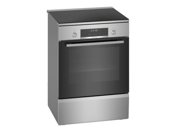 Bosch | Cooker | HLS79Y351U Series 6 | Hob type Induction | Oven type Electric | Stainless Steel | Width 60 cm | Grilling | LCD | Depth 60 cm | 63 L - Image 2