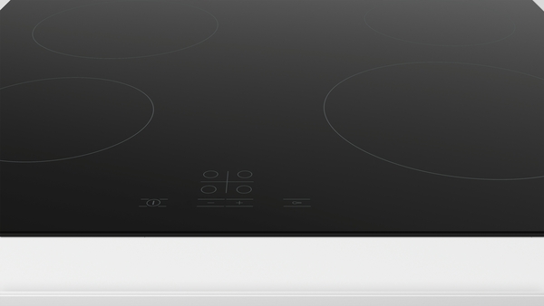 Bosch | Hob | PKE611BA2E Series 4 | Vitroceramic | Number of burners/cooking zones 4 | Touch | Black - Image 3