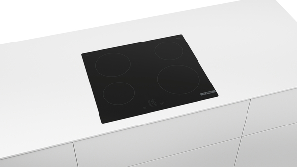 Bosch | Hob | PKE611BA2E Series 4 | Vitroceramic | Number of burners/cooking zones 4 | Touch | Black - Image 4