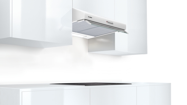 Bosch | Hood | DUL63CC20 Series 4 | Conventional | Energy efficiency class D | Width 60 cm | 350 m³/h | Mechanical | LED | White - Image 5