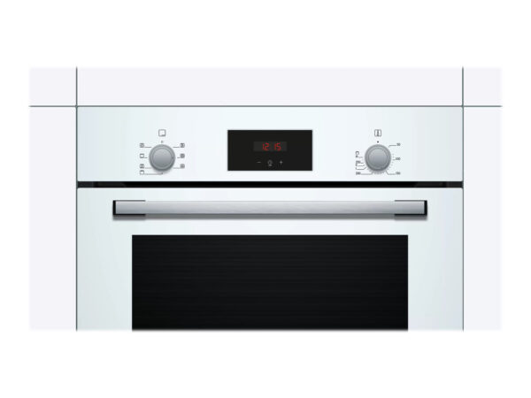 Bosch | Oven | HBF113BV1S | 66 L | Multifunctional | Manual | Mechanical control | Convection | Height 60 cm | Width 60 cm | White - Image 4