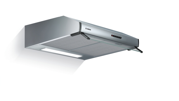 Bosch | Hood | DUL63CC50 Series 4 | Conventional | Energy efficiency class D | Width 60 cm | 350 m³/h | Mechanical | LED | Stainless Steel - Image 3