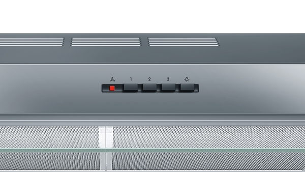 Bosch | Hood | DUL63CC50 Series 4 | Conventional | Energy efficiency class D | Width 60 cm | 350 m³/h | Mechanical | LED | Stainless Steel - Image 4