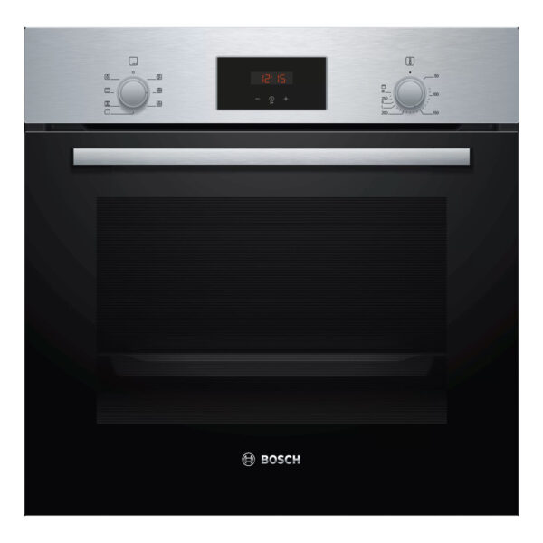 Bosch | Oven | HBF113BR1S | 66 L | Multifunctional | Manual | Electronic | Steam function | Convection | Height 59.5 cm | Width 59.4 cm | Stainless steel