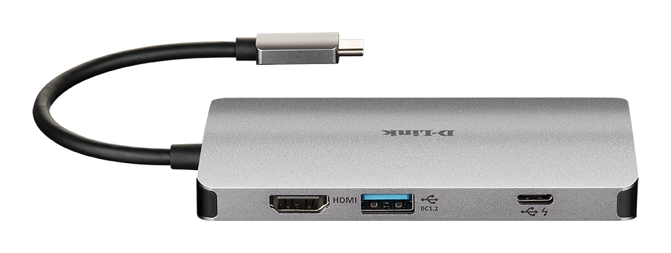 D-Link | 8-in-1 USB-C Hub with HDMI/Ethernet/Card Reader/Power Delivery | DUB-M810 | USB hub | USB Type-C - Image 7