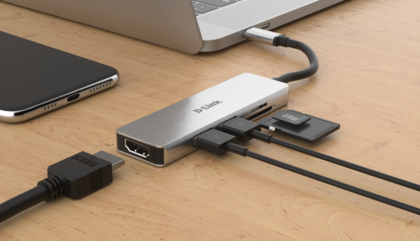 D-Link | 5-in-1 USB-C™ Hub with HDMI and SD/microSD Card Reader | DUB-M530 | USB Type-C - Image 6