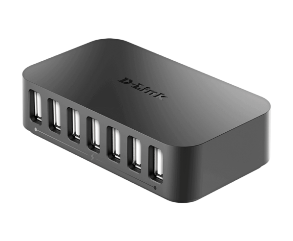 D-Link | 7-Port USB 2.0 Hub | DUB-H7/E | USB Hub - Image 4