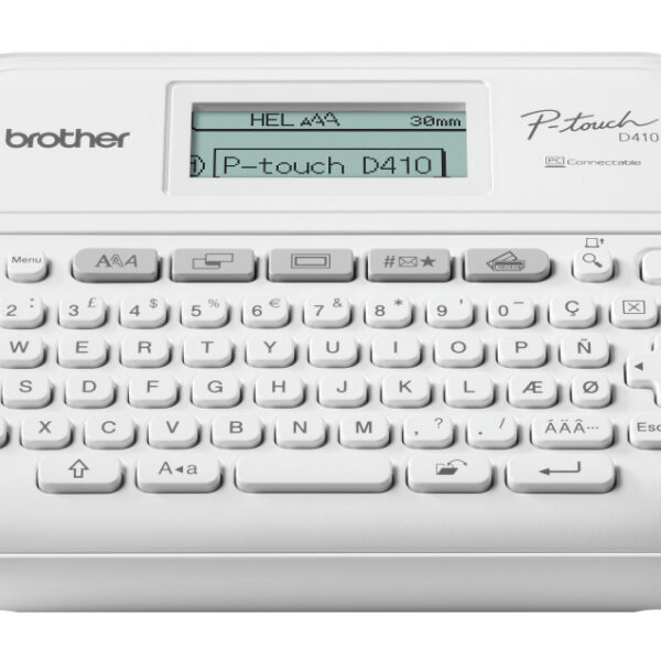 Brother PT-D410 | Mono | Thermal | Label Printer | White