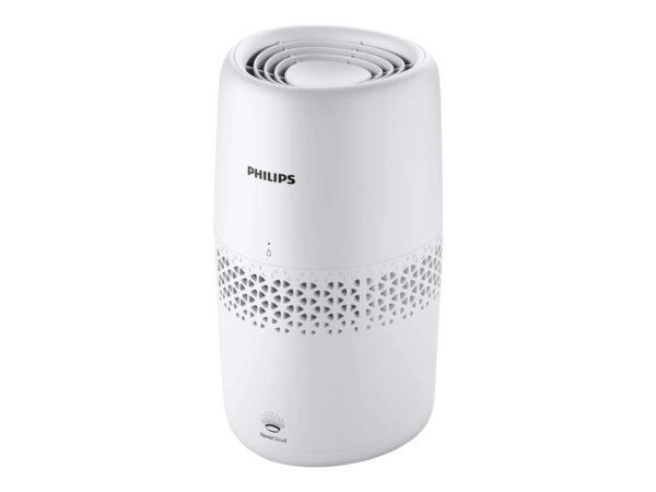 Philips | Air Humidifier | HU2510/10 | Humidifier | 11 W | Water tank capacity 2 L | Suitable for rooms up to 31 m² | NanoCloud technology | Humidification capacity 190 ml/hr | White - Image 2