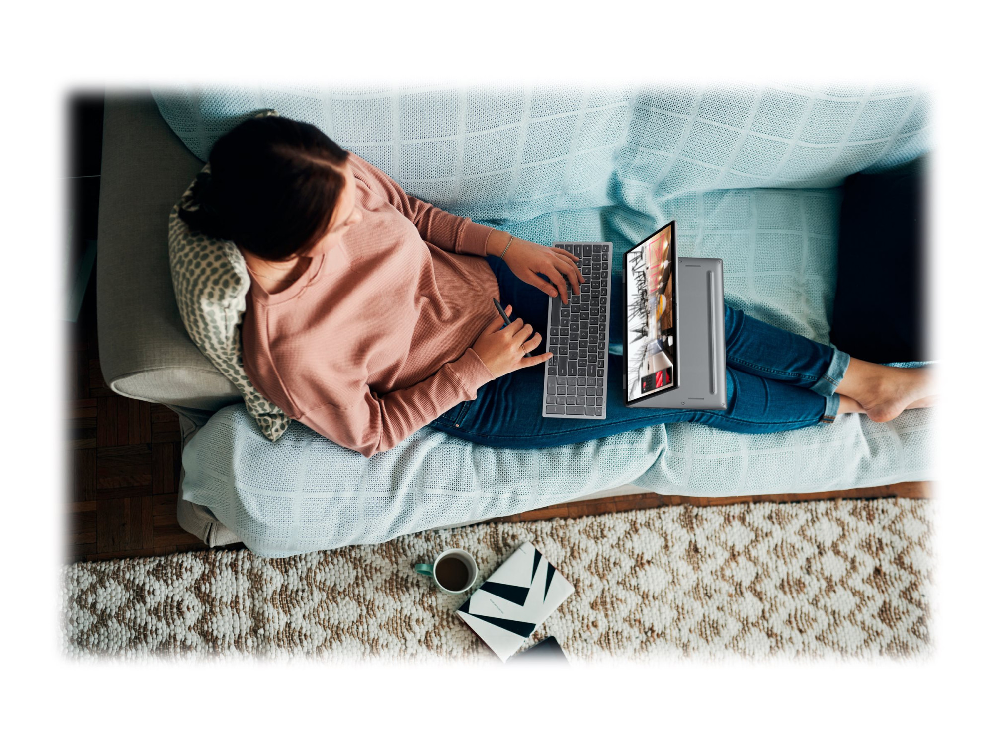 Dell | Keyboard | KB740 | Keyboard | Wireless | US | Titan Gray | 2.4 GHz, Bluetooth 5.0 | 506 g - Image 11