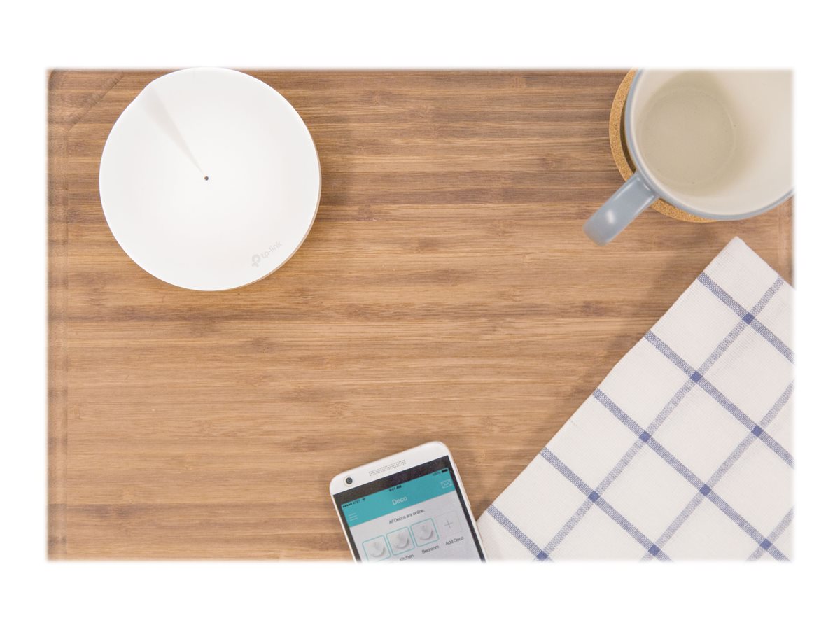 AC1300 Whole Home Mesh Wi-Fi System | Deco M5 (1-pack) | 802.11ac | 867+400 Mbit/s | 10/100/1000 Mbit/s | Ethernet LAN (RJ-45) ports 2 | Mesh Support Yes | MU-MiMO Yes | No mobile broadband | Antenna type 4xInternal per Deco uni - Image 9