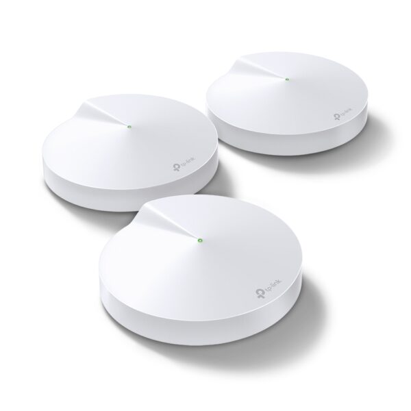 AC1300 Whole Home Mesh Wi-Fi System | Deco M5 (3-pack) | 802.11ac | 867+400 Mbit/s | 10/100/1000 Mbit/s | Ethernet LAN (RJ-45) ports 2 | Mesh Support Yes | MU-MiMO Yes | No mobile broadband | Antenna type 4xInternal per Deco uni