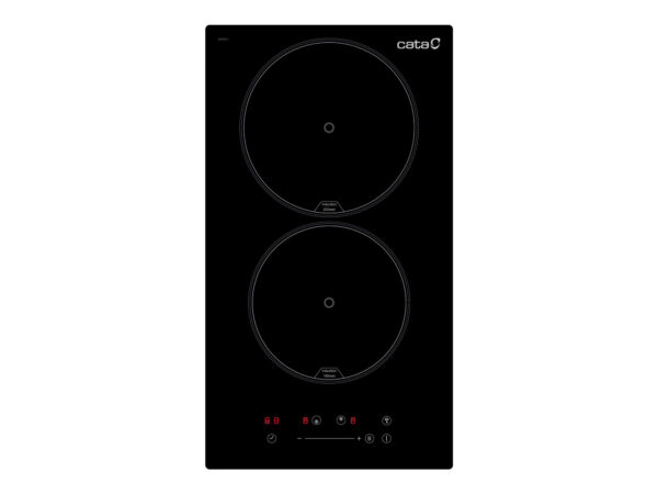 CATA | Hob | ISB 3102 BK | Induction | Number of burners/cooking zones 2 | Slider | Timer | Black - Image 2