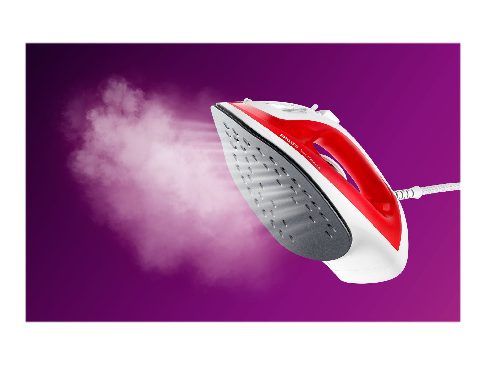 Philips | GC1742/40 EasySpeed | Steam Iron | 2000 W | Continuous steam 25 g/min | Red - Image 16