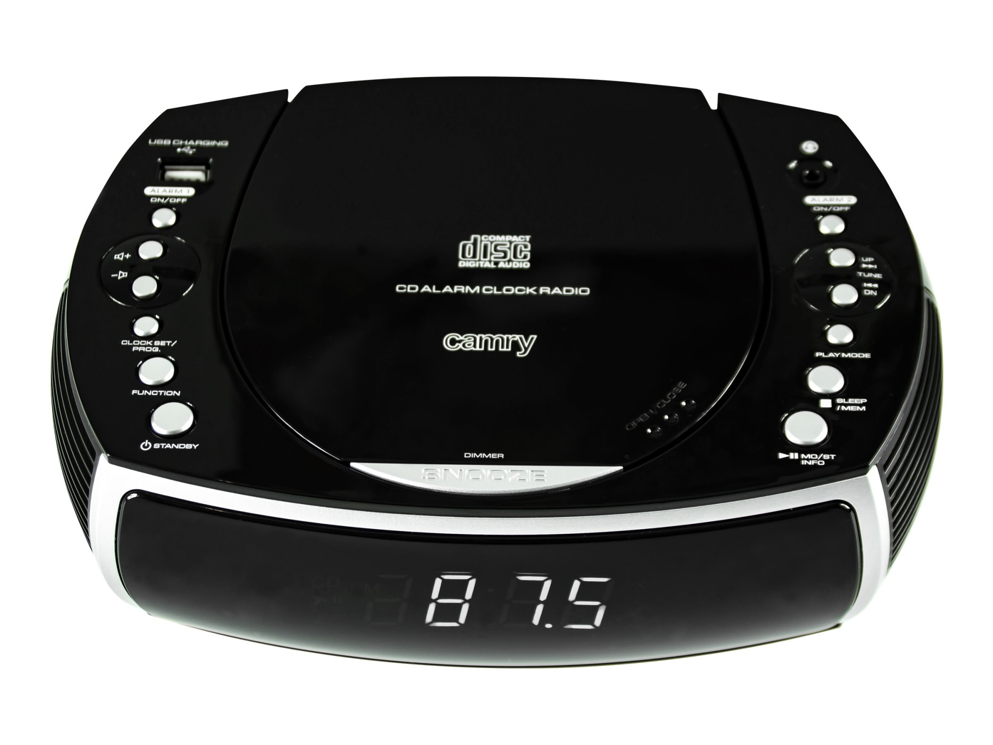 Camry | Alarm Clock | CR 1150b | Alarm function | Black - Image 9