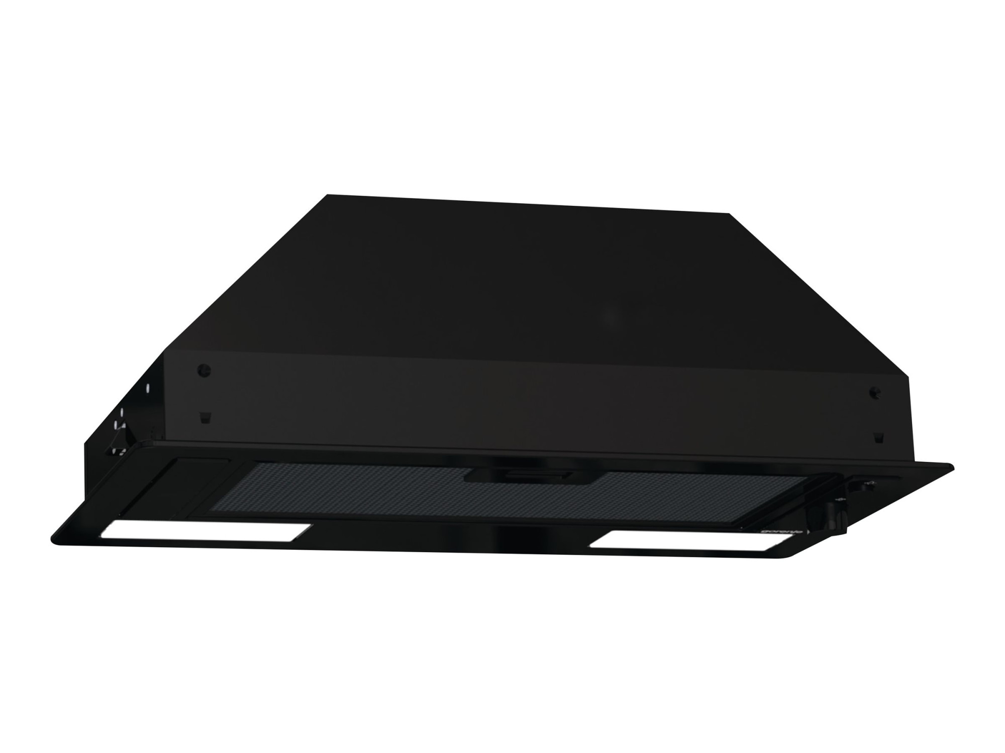 Gorenje | Hood | BHI681EB | Canopy | Energy efficiency class D | Width 58 cm | 370 m³/h | Mechanical control | LED | Black - Image 2