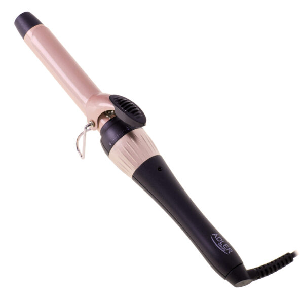 Adler | Curling Iron | AD 2117 | Ceramic heating system | Barrel diameter 25 mm | Temperature (max) 200 °C | 45 W | Black/Pink