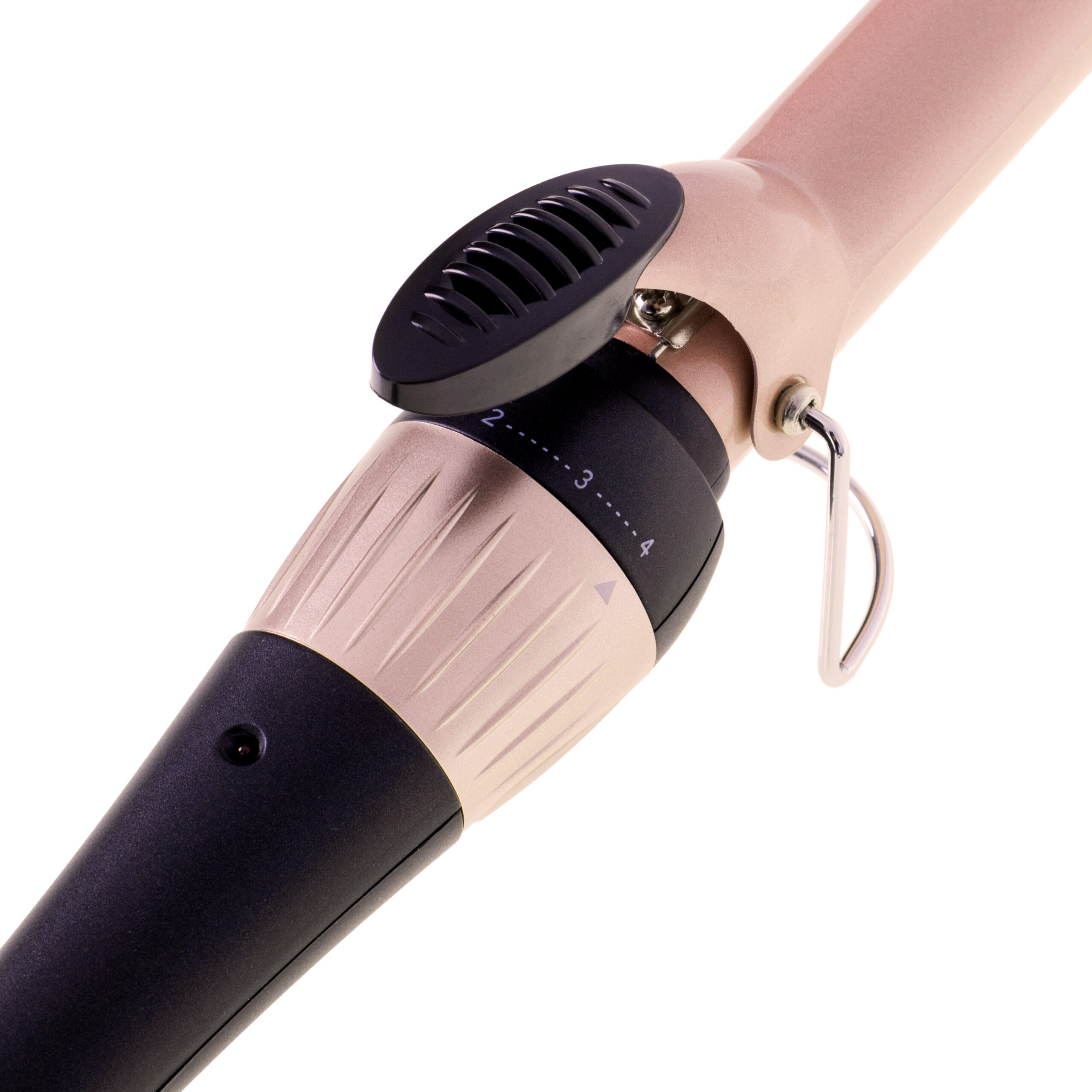Adler | Curling Iron | AD 2117 | Ceramic heating system | Barrel diameter 25 mm | Temperature (max) 200 °C | 45 W | Black/Pink - Image 4
