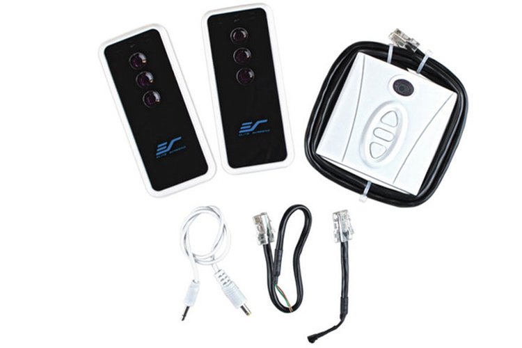 Elite Screens | Electric Premium Saker Series Screen | SK135XHW-E18 | Diagonal 135 " | 16:9 | Viewable screen width (W) 299 cm | White - Image 5