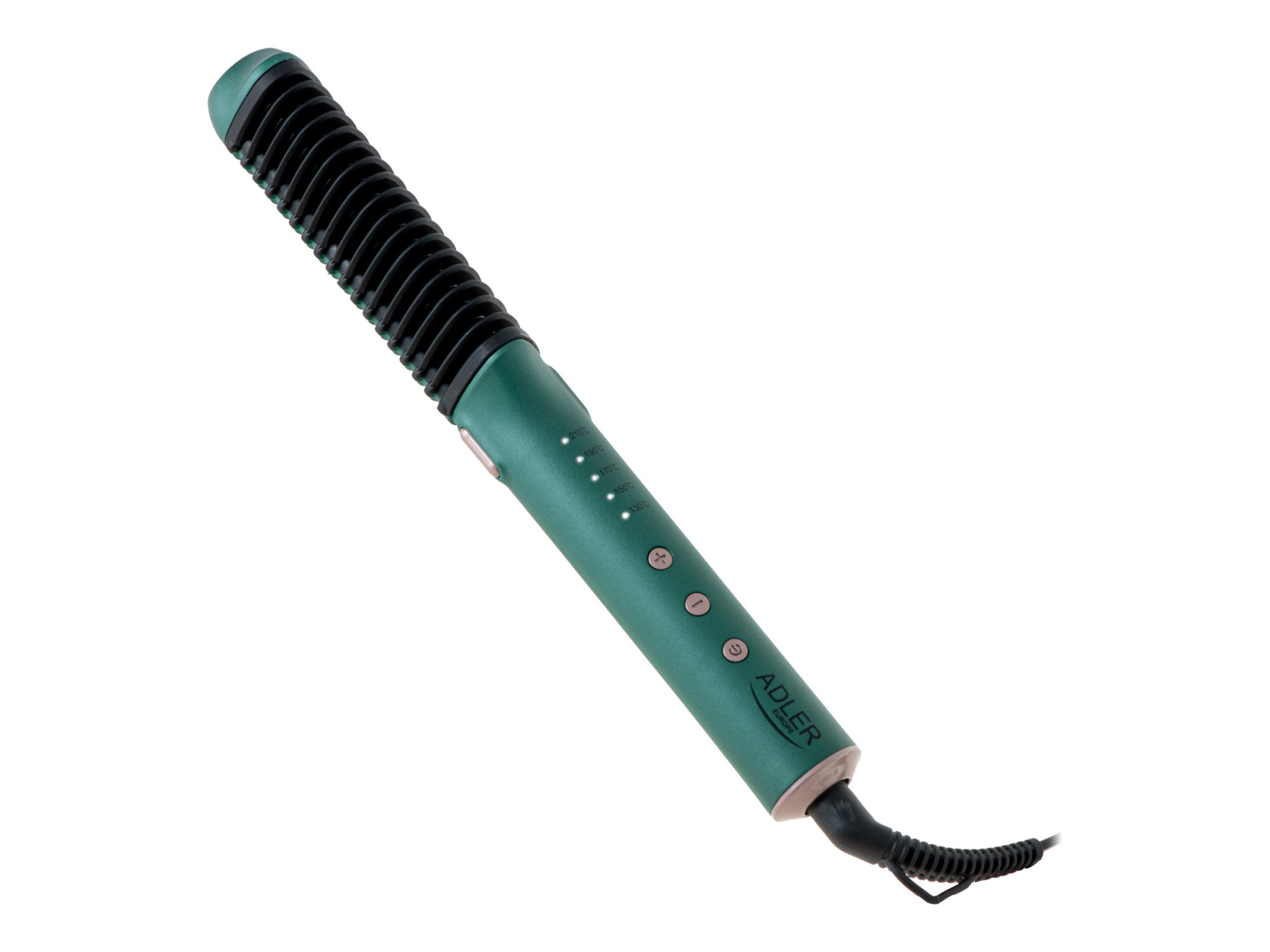 Adler | Straightening Brush | AD 2324 | Temperature (max) 210 °C | Green - Image 2