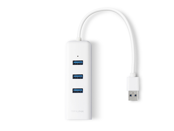 TP-LINK | USB 3.0 3-Port Hub & Gigabit Ethernet Adapter 2 in 1 USB Adapter | UE330 - Image 5