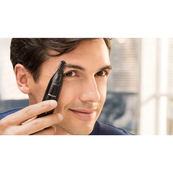 Philips | Nose and Ear Trimmer | NT1650/16 | Nose Hair Trimmer | Wet & Dry | Black - Image 3