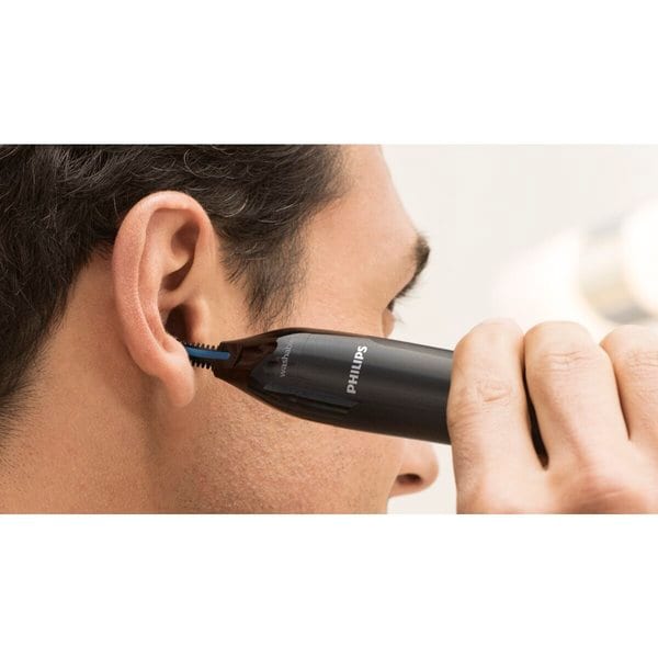 Philips | Nose and Ear Trimmer | NT1650/16 | Nose Hair Trimmer | Wet & Dry | Black - Image 6