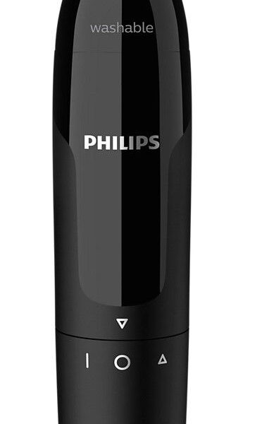 Philips | Nose and Ear Trimmer | NT1650/16 | Nose Hair Trimmer | Wet & Dry | Black