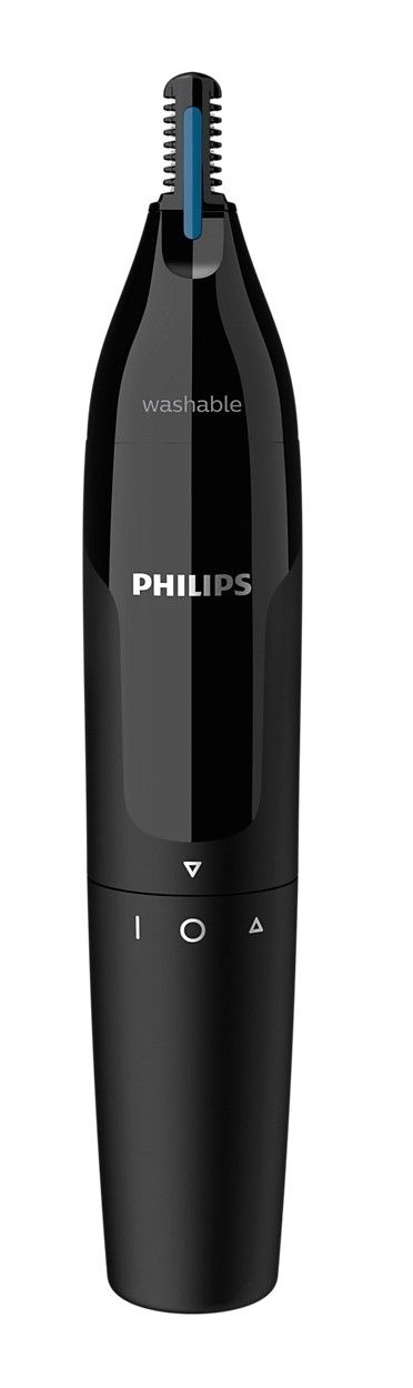 Philips | Nose and Ear Trimmer | NT1650/16 | Nose Hair Trimmer | Wet & Dry | Black